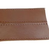 Angel Çanta Aksesuarları Aksesuar Kızıl Kahve Gerçek Deri Tutma Sapı 18X6 Cm Simit Sap