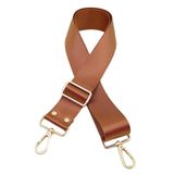 Angel Çanta Aksesuarları Aksesuar Polyester Kolon 120X4 Cm Taba Light Gold Metalli