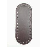 Angel Çanta Aksesuarları Aksesuar Suni Deri Kahverengi 20X8 cm Oval Tabanı