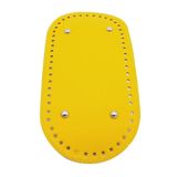 Angel Çanta Aksesuarları Aksesuar Suni Deri Sarı Renk 25X12 cm Oval Tabanı