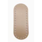 Angel Çanta Aksesuarları Aksesuar Suni Deri Vizon 20X8 cm Oval Tabanı