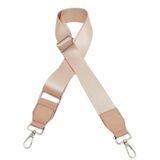 Angel Çanta Aksesuarları Aksesuar Suni Derili Polyester Kolon 120X4 Cm Pudra Gümüş Metalli