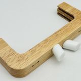 Angel Çanta Aksesuarları Angel Çanta Aksesuar 20 Cm Beyaz Renk Silindir Başlıklı Ahşap Burs