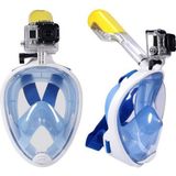Angel Eye Easybreath Maske Şnorkel Tribord Aksiyon Kamera Bağlantılı - S - M