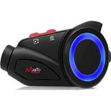 Angel Eye M3 Kameralı Intercom (Motosiklet Kamera Ve Bluetooth Mikrofonlu Kulaklık) - Siyah - Mavi