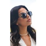 Angel Eyes Güneş Gözlüğü Kadın & Erkek Uv400 Cam Ce Belgeli Gold Siyah