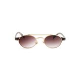 Angel Eyes Kahverengi Cam Oval Tasarım Gold Çerçeve Kadın&Erkek Güneş Gözlüğü Db1042/s