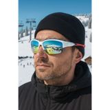 Angel Eyes Kayak Gözlüğü Antifog Ventilli Uv Korumalı Güneş Kar Gözlük Beyaz Gökkuşağı Cam Snowboard Sporu