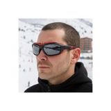 Angel Eyes Kayak Gözlüğü Antifog Ventilli Uv Korumalı Güneş Kar Gözlük Kırmızı Siyah Snowboard Sporu
