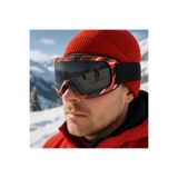 Angel Eyes Kayak Gözlüğü Antifog Ventilli Uv Korumalı Güneş Kar Gözlük Siyah Cam Snowboard Glasses Sporu