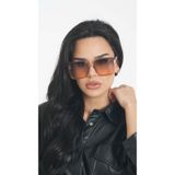 Angel Eyes YW-3889E Dikdörtgen Pembe Kadın Güneş Gözlüğü