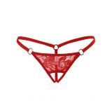Angel Fantezi İç Giyim Ağı Açık Dantelli Fantazi G String