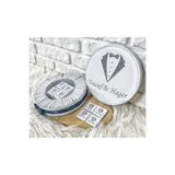 Angel Gift Chocolate 50 Adet Beyaz Smokinli İsme Özel Damat Bohçası Hediyelik Çikolata