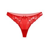 Angel Kırmızı Dantelli Fantezi G String Külot