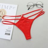 Angel Lastikli Kırmızı Fantazi String Külot