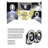 Angel Led Halkalı Sis Farı Mercekli 89 Mm Beyaz