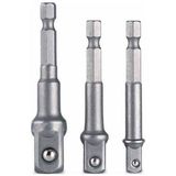 Angel Of Life Hex Plus Lokma Adaptörü 3 Parça Set 1/4-3/8-1/2 mm DMX4712