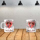Angel Of Life I Love You 1 Kişiye Özel Baskılı Yeni Tasarım Sihirli Kupa Bardak