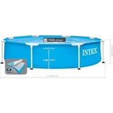 Angel Of Life Intex Easy Prefabrik Aile Havuzu - Renkli - 1+ Yaş