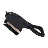 Angel Of Life Uydu Alıcısı Av Kablo 3.5 mm St Erkek/scart Kablo 1.2 Metre Scart To 3.5mm Uzun Jack