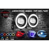 Angel Sis Farı Universal 76mm Mercekli (2 Adet) Beyaz