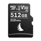 Angelbird AV PRO 512GB microSD V30 UHS-I A2 Hafıza Kartı – 175 MB/s Yazma Hızı (8K ve Drone Uyumlu)