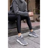 ANGELİNA JONES Leva Kadın Gri Taş Detay Eva Taban Sneaker
