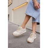 ANGELİNA JONES TALİSCA KADIN BEJ BAGCIKLI SNEAKER