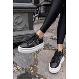 ANGELİNA JONES Zanıolo Kadın Siyah Taş Detay Sneaker