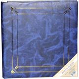 Angelphoto Aledo 50 Yaprak (100 Sayfa] 31X32 cm Manyetik Yapışkanlı Fotoğraf Albümü(Mavi) 50315