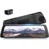 Angelphoto E3 Dikiz Aynası Kamerası, 2k Ön, 1080P Arka, Gece Görüşü, Park Izleme, G-Sensörü