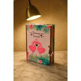 Angelphoto Flamingo Journal Kilitli Hatıra Defteri Anı Defteri Ajanda