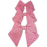 Angels Collection Büyük Boy Klipsli Pembe Pitikare Fiyonk Toka 5'Li