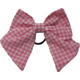 Angels Collection Büyük Boy Lastikli Pembe Pitikare Fiyonk Toka Tekli