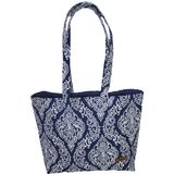 Angels' Collection Kanvas İndigo Omuz Çantası - Lacivert
