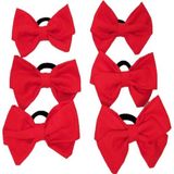Angels Collection Lastikli Fiyonk Toka 5'Li Kırmızı