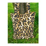 Angels' Collection Leopar Desenli Çanta - Çevre Dostu - Sıvı itici Özelliğe sahip