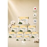 Angels Secret Gece Extra Pedi 10’li Paket 70 Adet – Ultra İnce Japon Jel Emici, Anyon Tabakalı