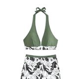 Angelsin Baskılı Bikini Üstü (Çıkartılabilir Kaplı) Çok Renkli 38