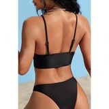 Angelsin Şık Bikini Altı Siyah - 36