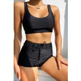 Angelsin Şortlu Tankini Bikini Takım