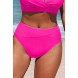 Angelsin Yüksek Bel Bikini Altı - Fuşya - 34
