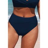 Angelsin Yüksek Bel Bikini Altı - Lacivert - 34