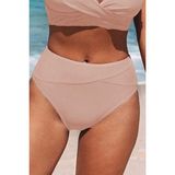 Angelsin Yüksek Bel Bikini Altı - Pembe - 38