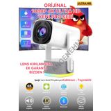 Angenehm Kablosuz YENİ PRO 1080P 4K ULTRA HD SonVersiyon Şarjlı Projeksiyon Android Wifi BT Sinema Projektör