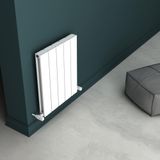 Angers Double Yakıt Tasarruflu Premium Malzeme Yakıt Tasarruflu Premium Malzeme Alüminyum Radyatör 60x49,5cm Kumlu Beyaz