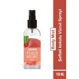 Angie Meyveler Vücut Spreyi Body Mist - 150Ml Peach Şeftali
