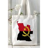 Angola Bayrak Baskılı Omuz Çanta Model
