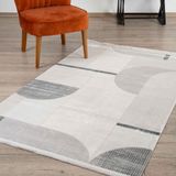 Angora Aqua Halı 200x290 Cm C090J Gri Mavi C090J-L.GREY-BLUE