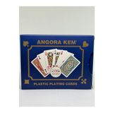 Angora Kem Plastik Çift Deste Kart Iskambil Kağıdı Biriç Oyun Kağıdı gnsRKFaz2498